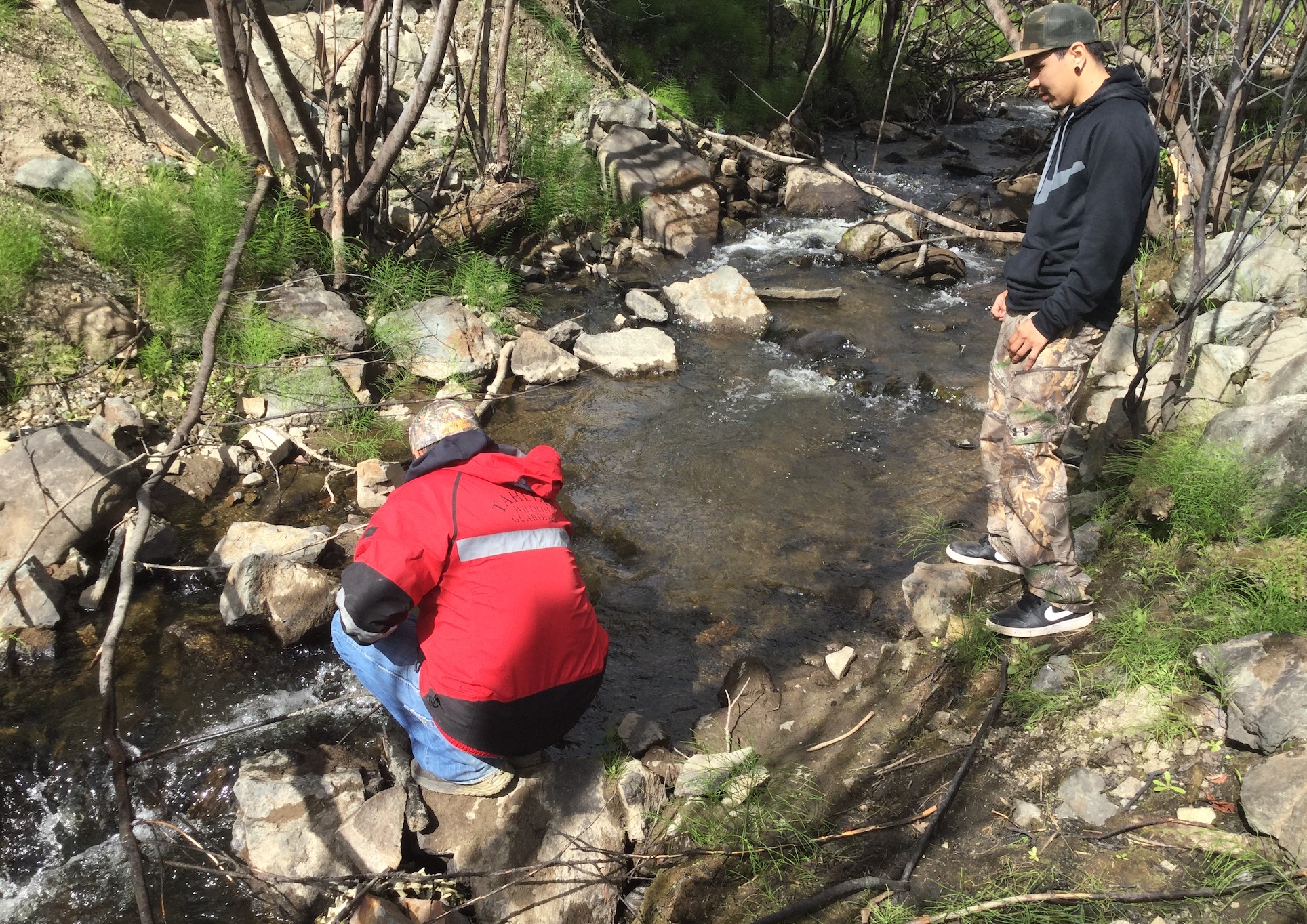 Kwadacha land guardians water sampling