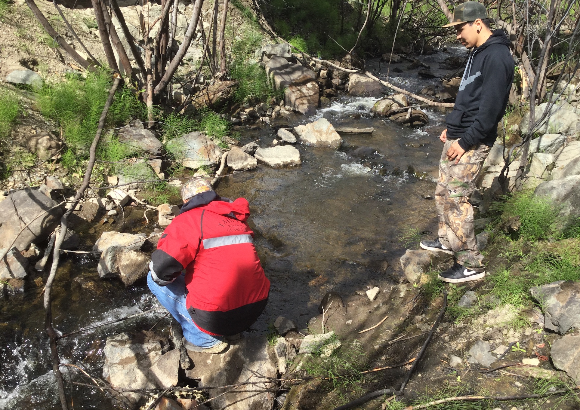 Kwadacha land guardians water sampling