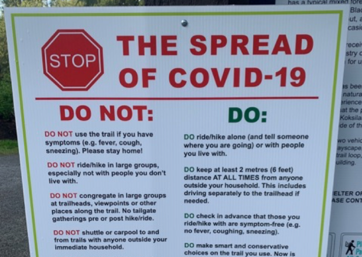 COVID Sign